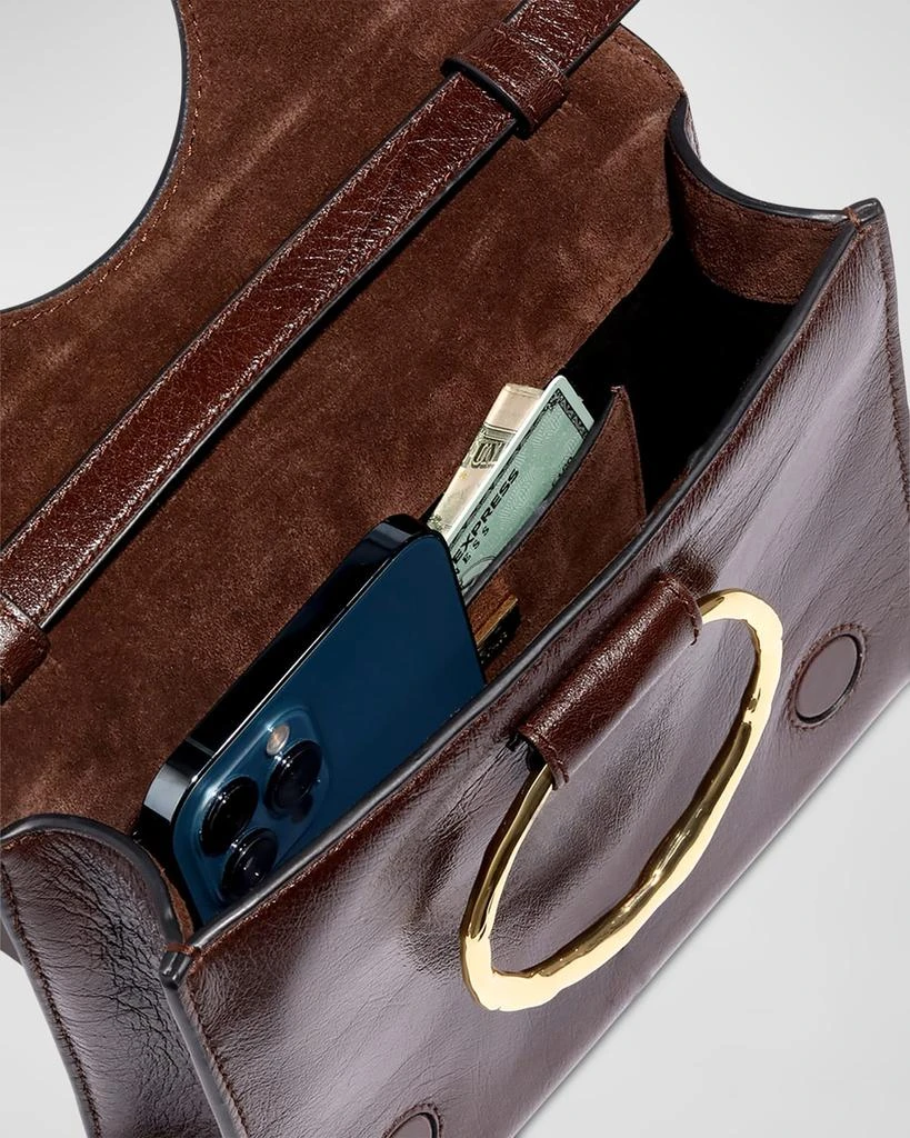 Alexis Bittar The Hunter Convertible Mix Leather Crossbody Bag 3