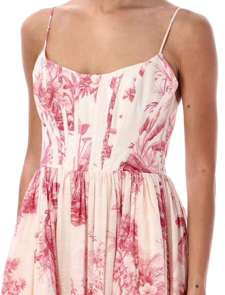 Zimmermann Waverly Corset Midi Dress 3