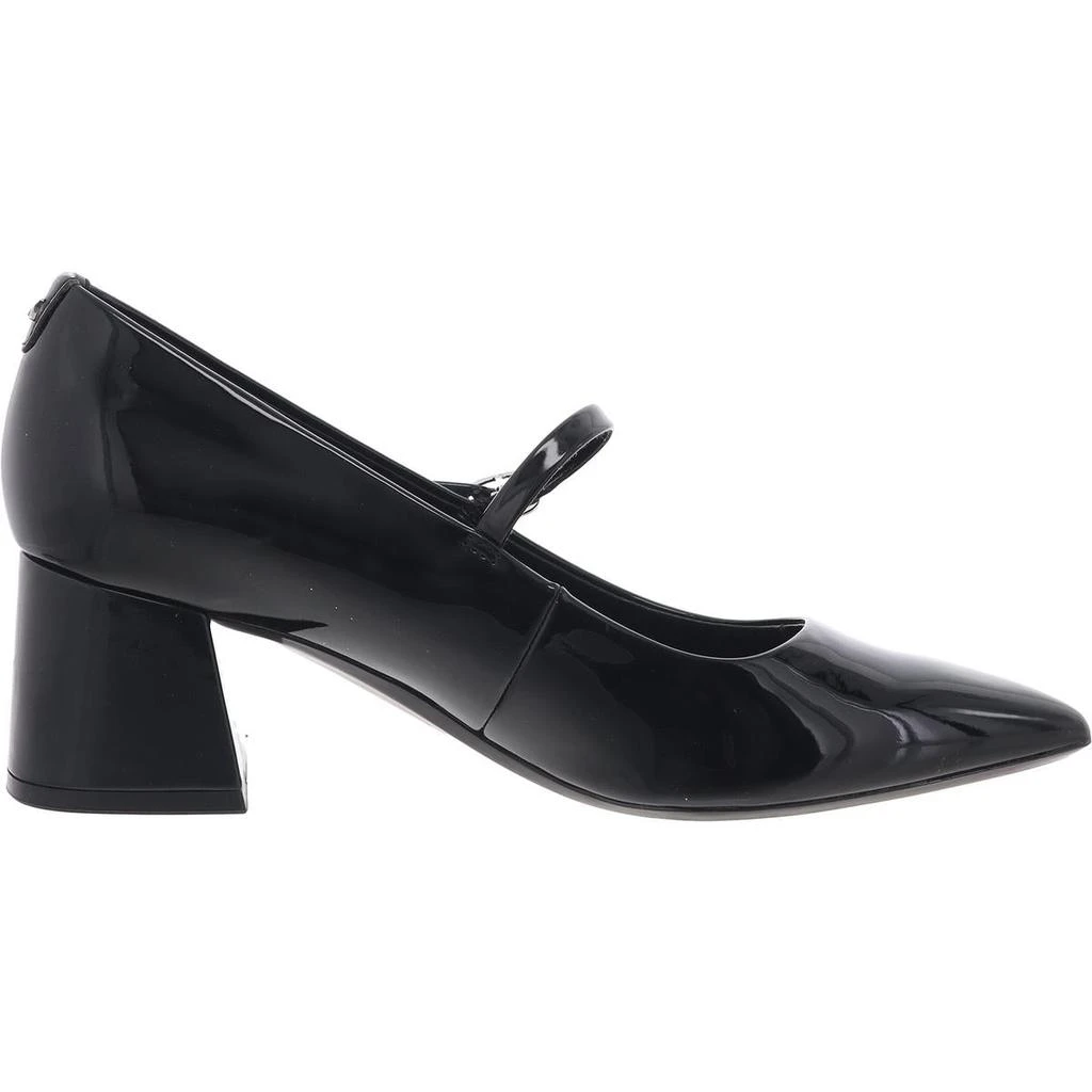 Calvin Klein Womens Solid Patent Leather Block Heels 2