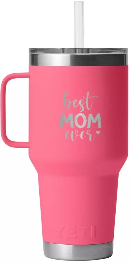 YETI YETI Custom 35 oz. Rambler Mug with Straw Lid 1