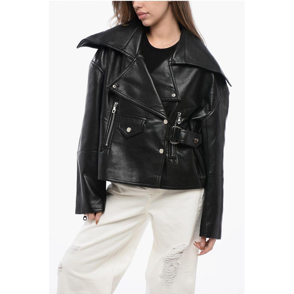 Nanushka Faux Leather ADO Biker Women's Jacket