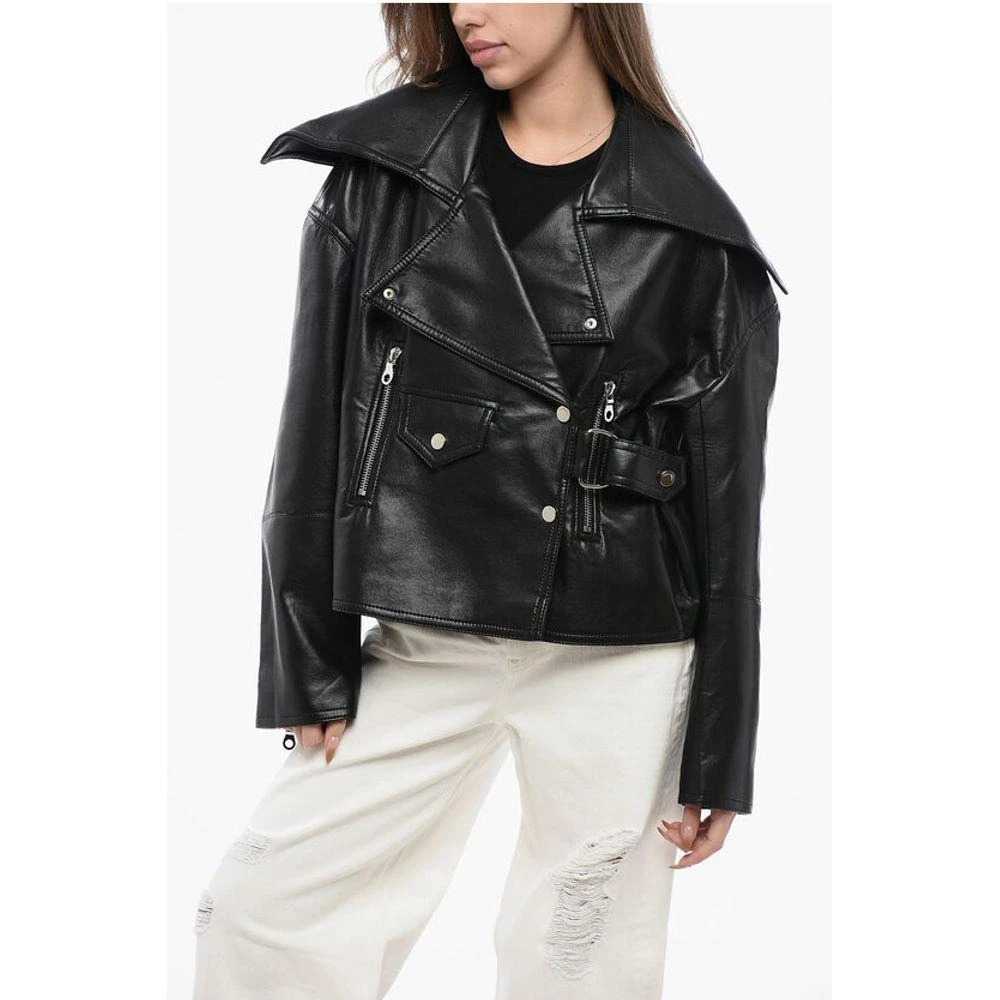 Nanushka Faux Leather ADO Biker Women's Jacket 1