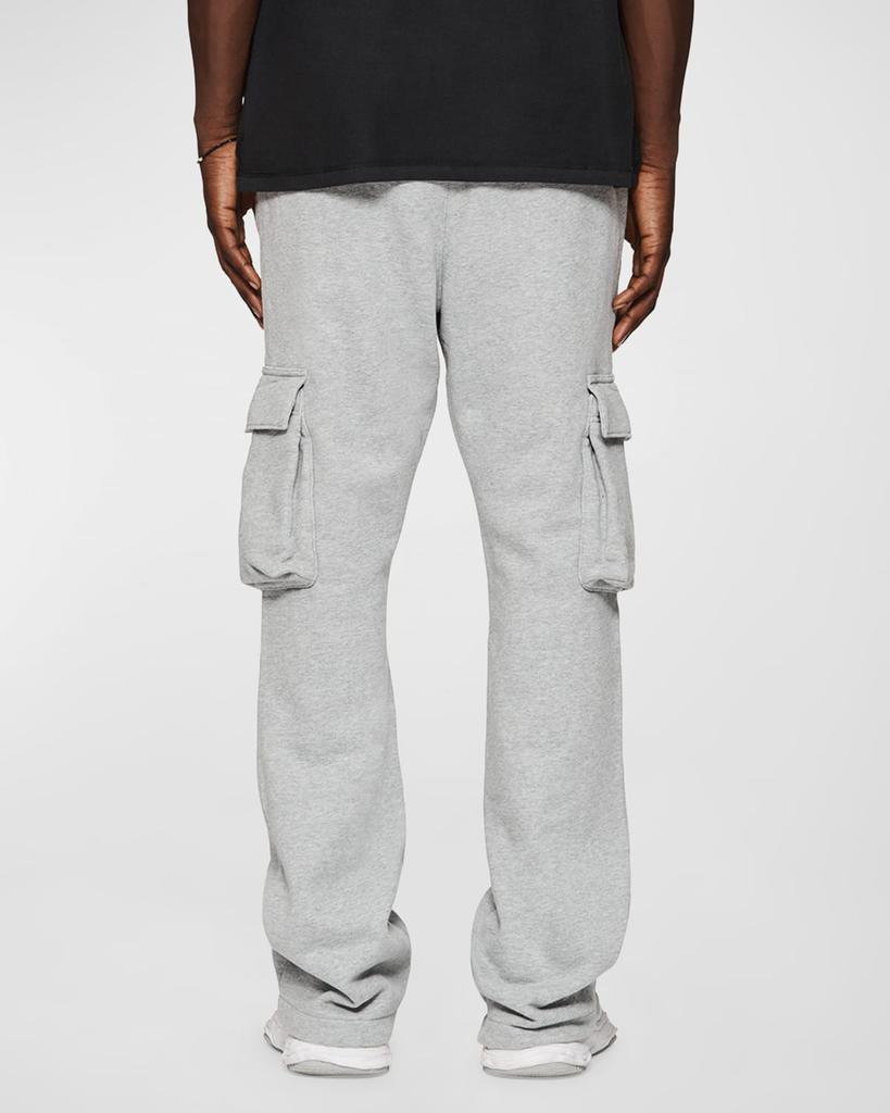 PURPLE Men's Fleece Flare Cargo Pants