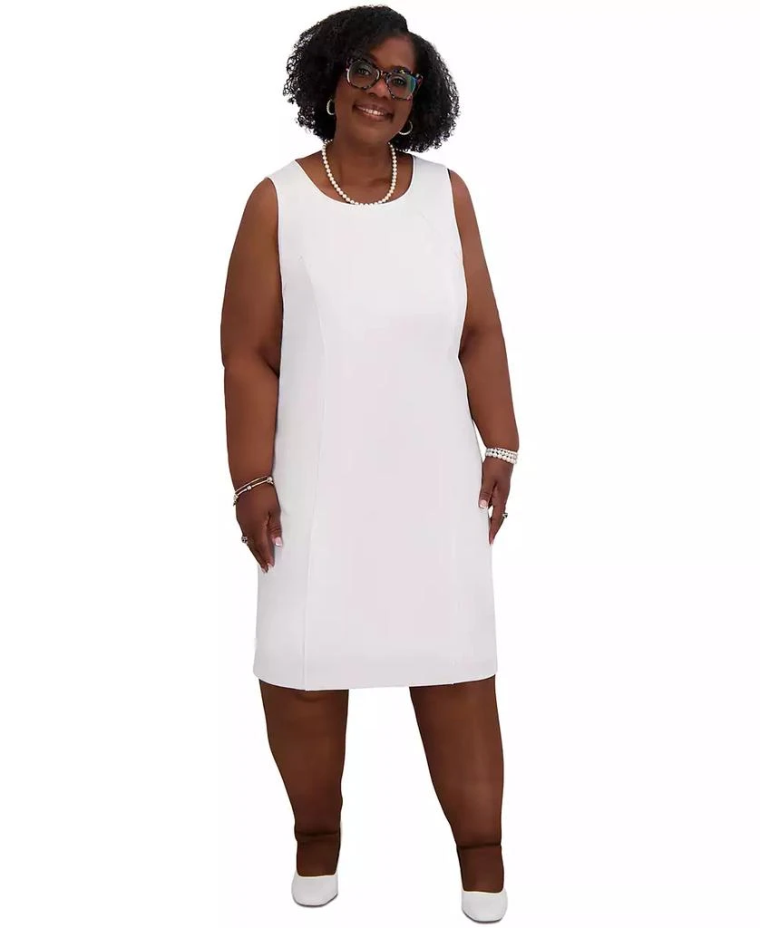 Kasper Women's Piped Sheath Dress, Regular & Plus Size 1