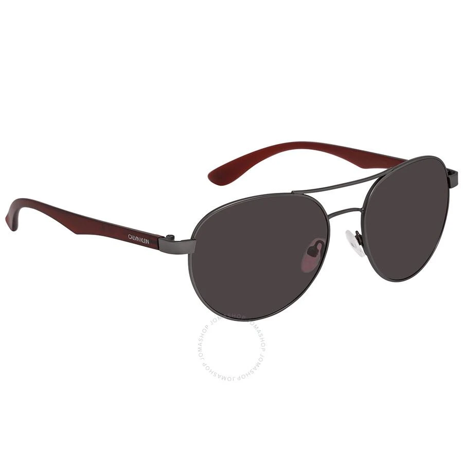 Calvin Klein Grey Pilot Ladies Sunglasses CK19313S 008 55 3