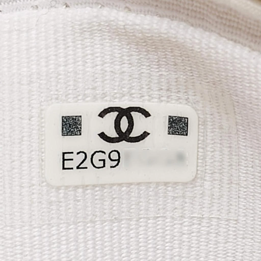 Chanel Chanel White Quilted Caviar Leather Mini CC Classic Backpack 9