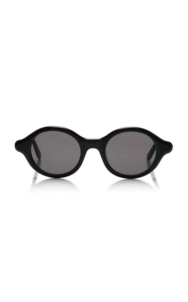 Loewe Loewe Epsilon Slim Round-Frame Acetate Sunglasses  display picture 1