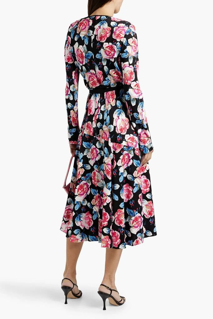 Diane von Furstenberg Anika floral-print EcoVero™-blend jersey midi wrap dress 3