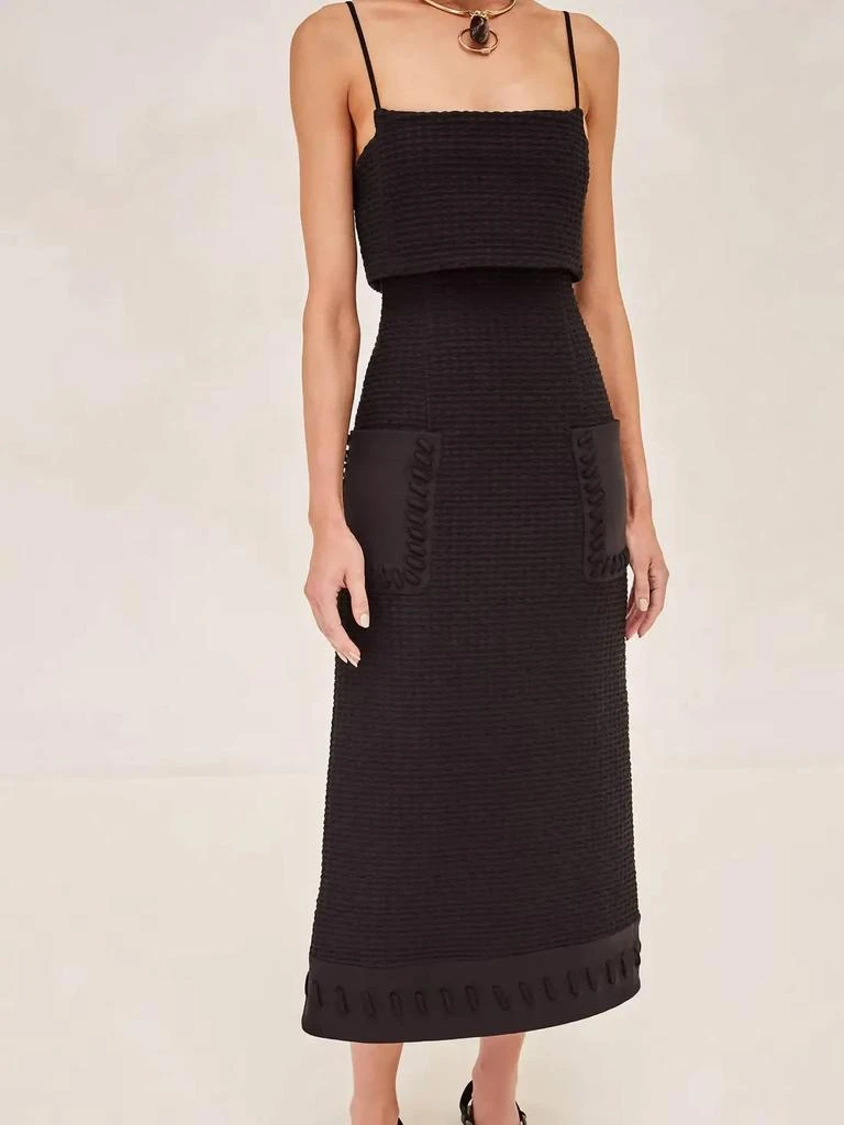 Alexis Noval Dress In Black 4