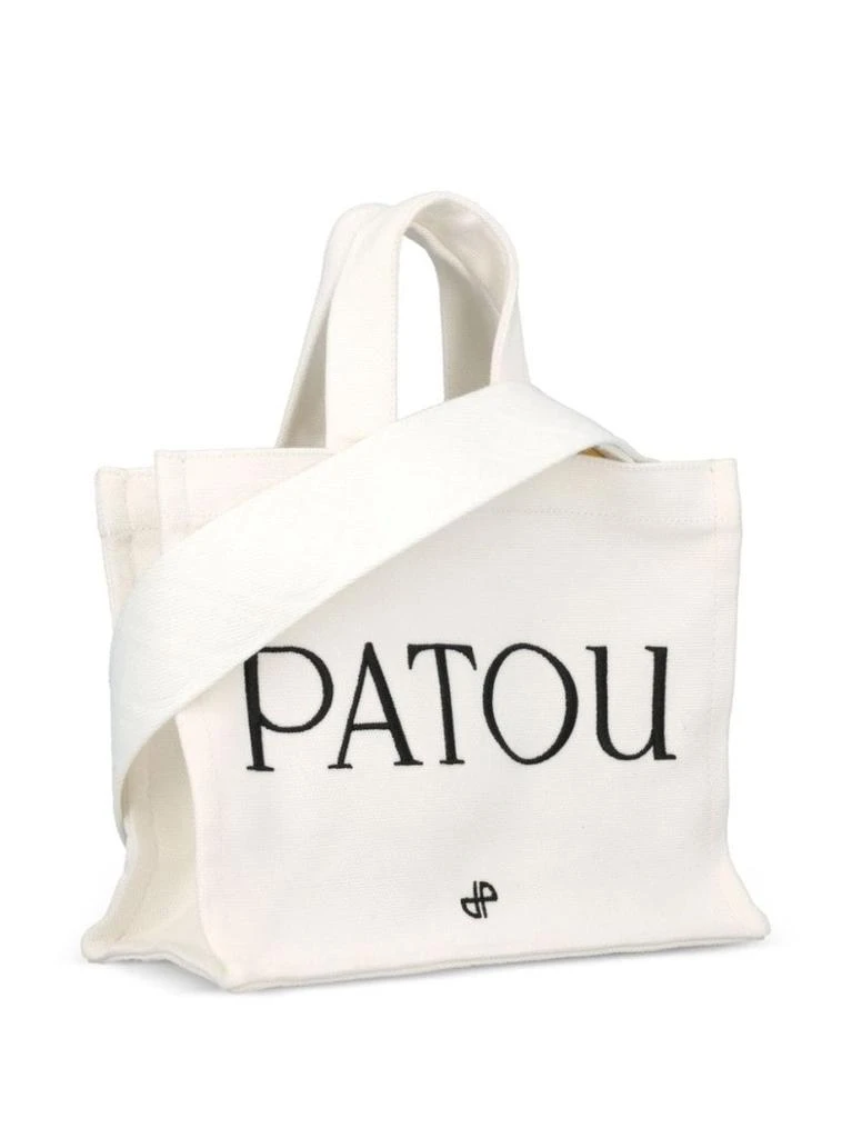 PATOU Cream White Small Bag With Logo 2