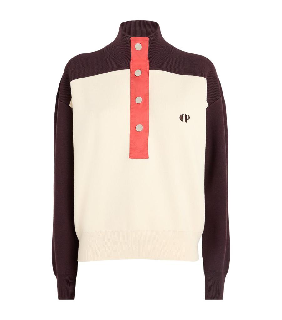 Claudie Pierlot Colour-Block Sweatshirt