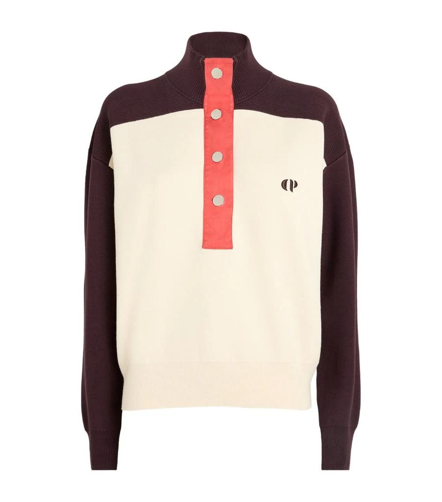 Claudie Pierlot Colour-Block Sweatshirt 1