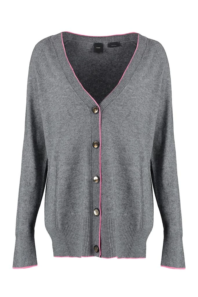 PINKO WOOL AND CASHMERE CARDIGAN 1