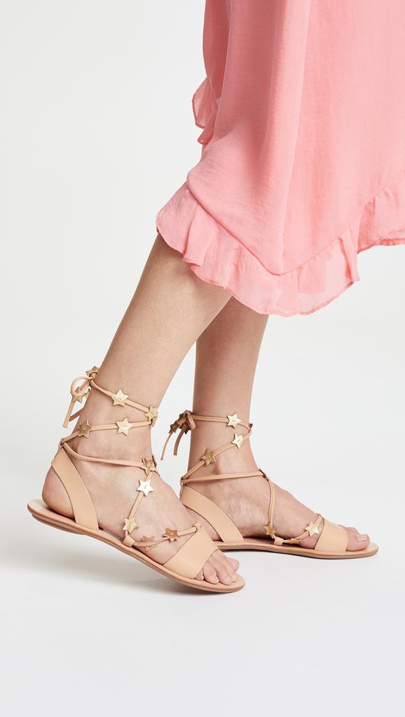 Loeffler Randall Starla Ankle Wrap Sandals