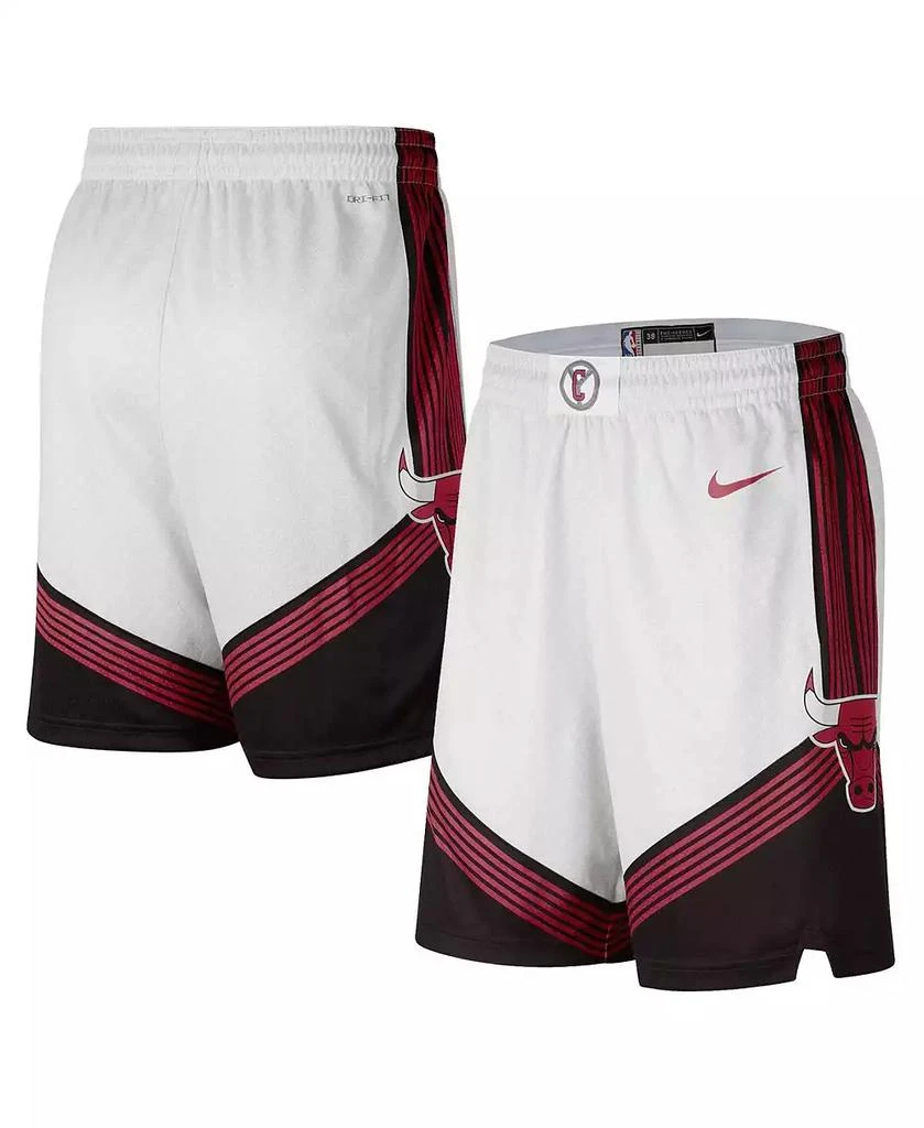 NIKE Men's White Chicago Bulls 2022/23 City Edition Swingman Shorts 1