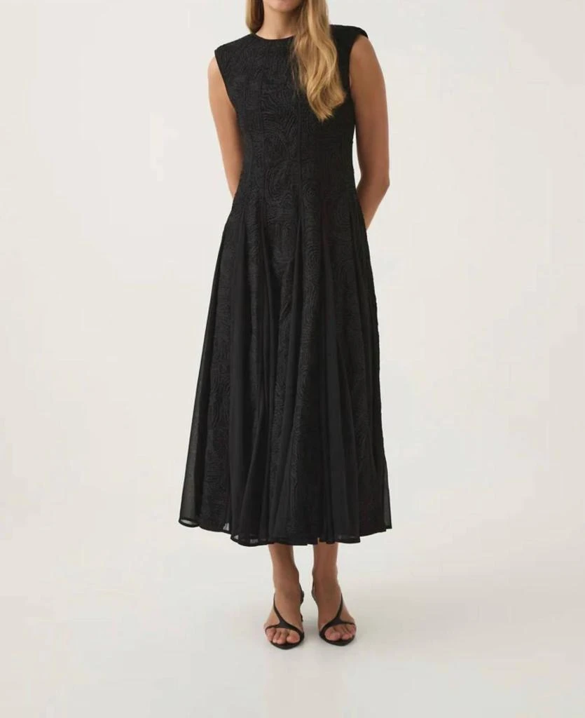 Aje Soleil Lace Midi Dress 1