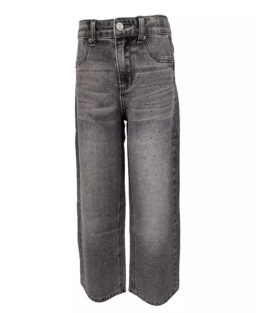 Imperial Star Girls Rhinestone Wide Leg Jean 1