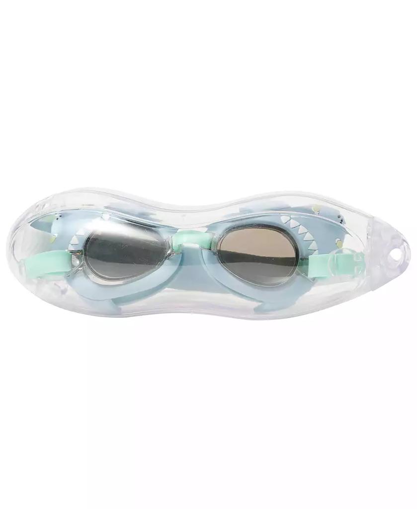 Sunnylife Mini Swim Goggles: Salty The Shark - Aqua