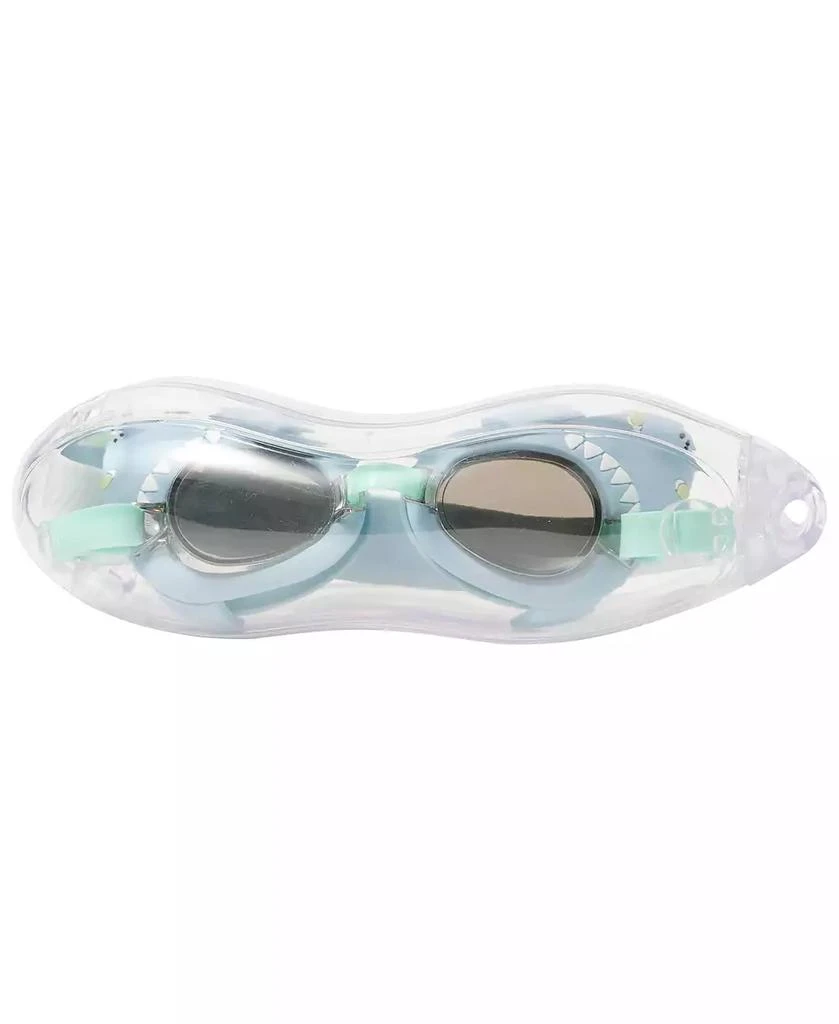 Sunnylife Mini Swim Goggles: Salty The Shark - Aqua 2