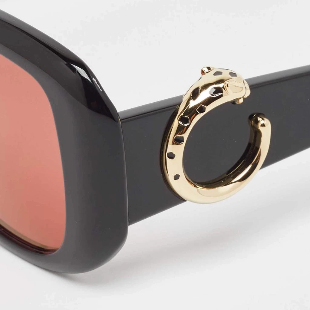Cartier Cartier Black/Pink Panthère de Cartier Square Sunglasses 2