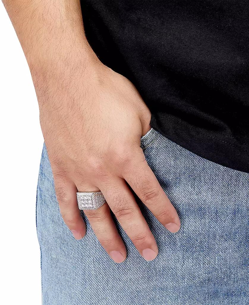 Grown With Love Men's Lab Grown Diamond Square Cluster Ring (2 ct. t.w.) in 10k Gold