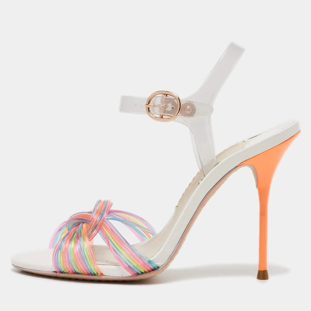 Sophia Webster Sophia Webster Multicolor PVC And Jelly Coralie Ankle Strap Sandals Size 36.5 1