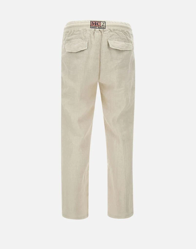 Mc2 Saint Barth "Calais" linen trousers 3