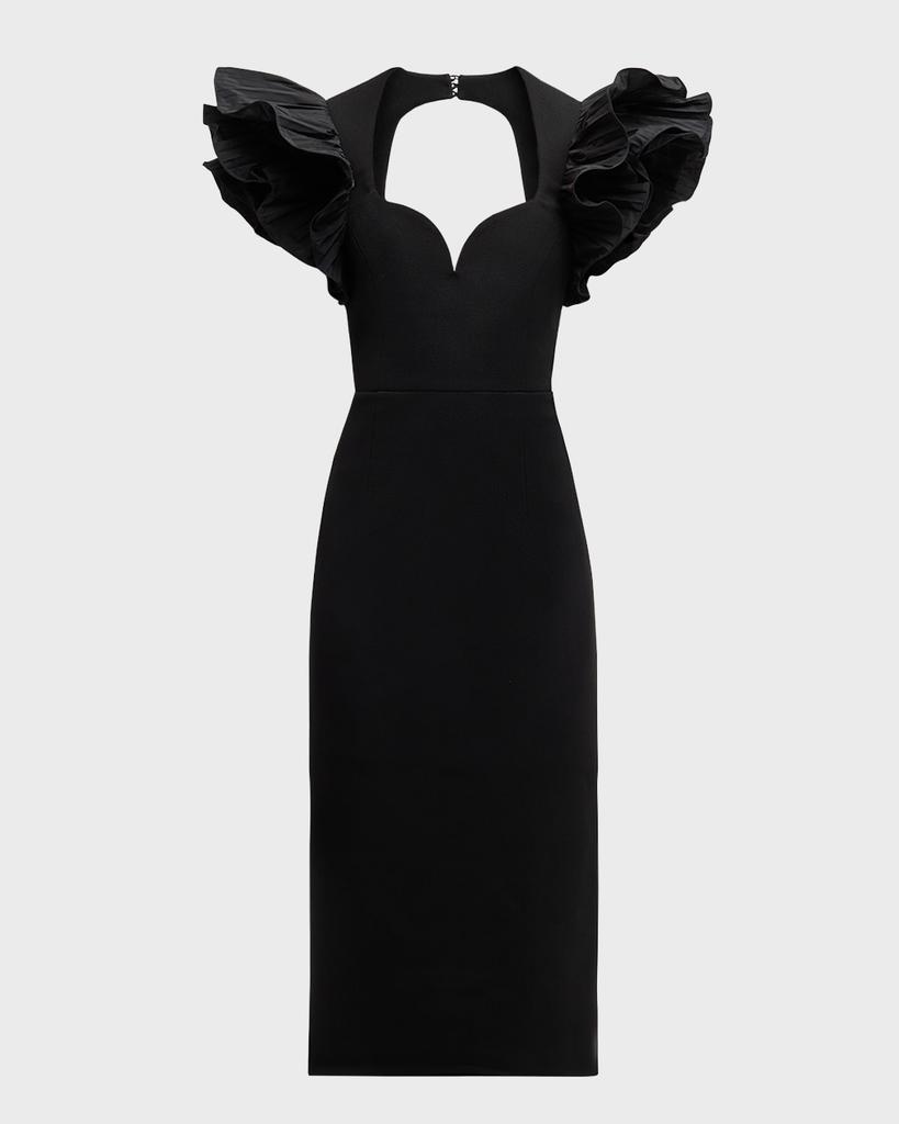 新作【Rebecca Vallance】Henrietta belted brocade gown REBECCA VALLANCE Henrietta belted brocade gown 10 - Dresses