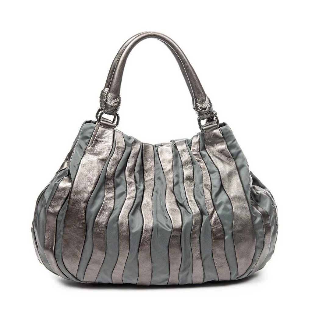 Prada Striped Tote 6