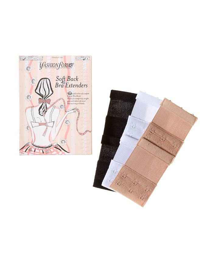 Fashion Focus Soft Back Bra Extenders, Set of 3