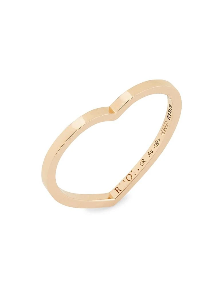 Repossi Antifer 18K Rose Gold Heart Ring 1