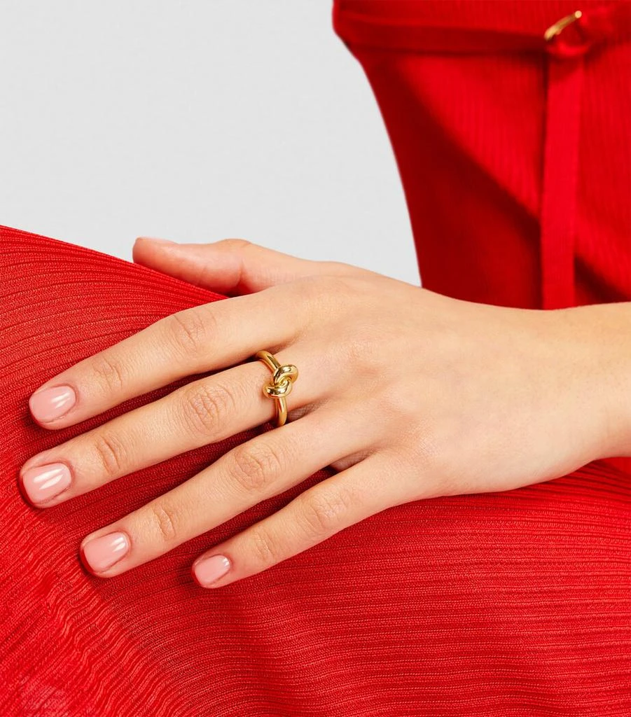 Engelbert Yellow Gold Absolutely Tight Knot Ring 4