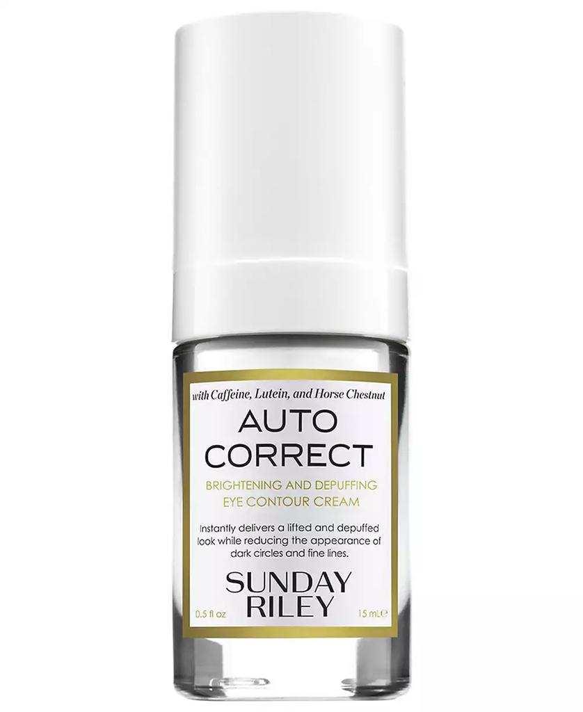 Sunday Riley Auto Correct Brightening & Depuffing Eye Contour Cream, 0.5 fl. oz.