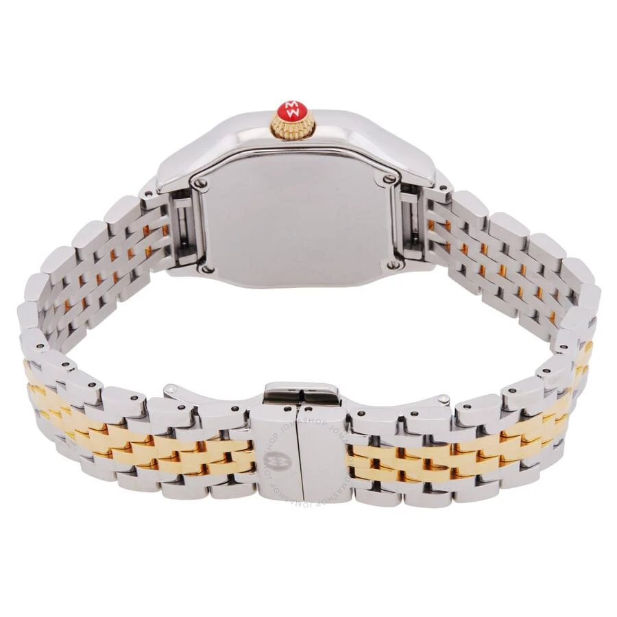 Michele Meggie Two-Tone 18K Gold-Plated Diamond Dial Watch Gift Set 3