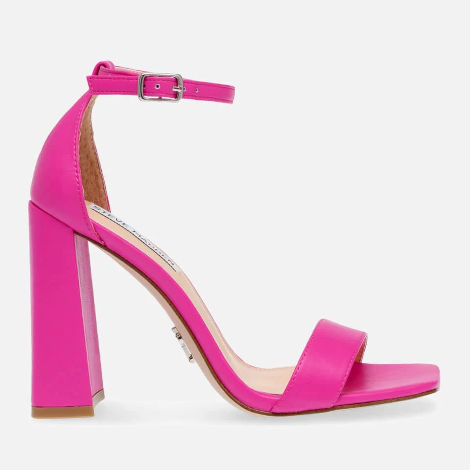 Steve Madden STEVE MADDEN AIRY LEATHER HEELED SANDALS 1