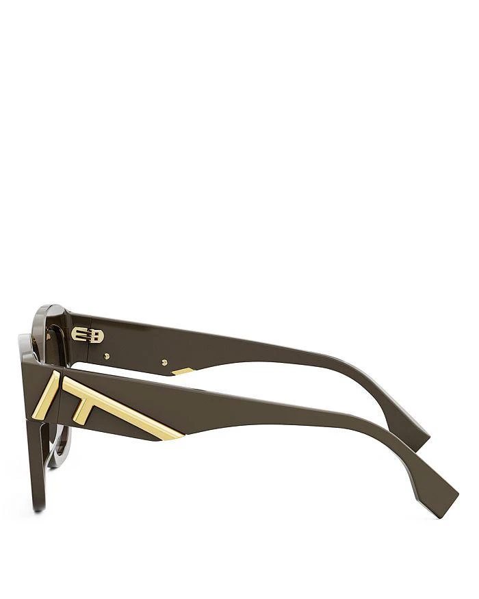 Fendi Fendi First Square Sunglasses, 63mm 3