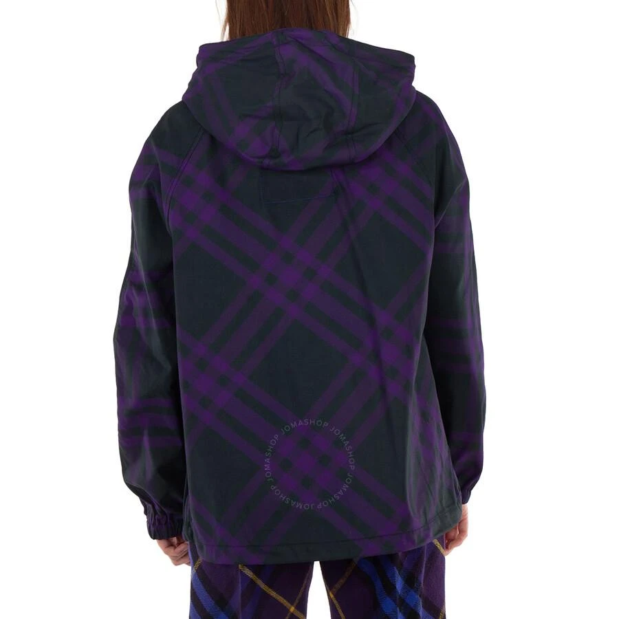 Burberry Check-Pattern Hooded Jacket 3