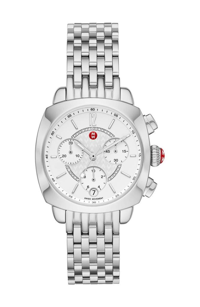 Michele Women's Ascalon Diamond Bracelet Watch, 34mm x 41mm - 0.05 ctw