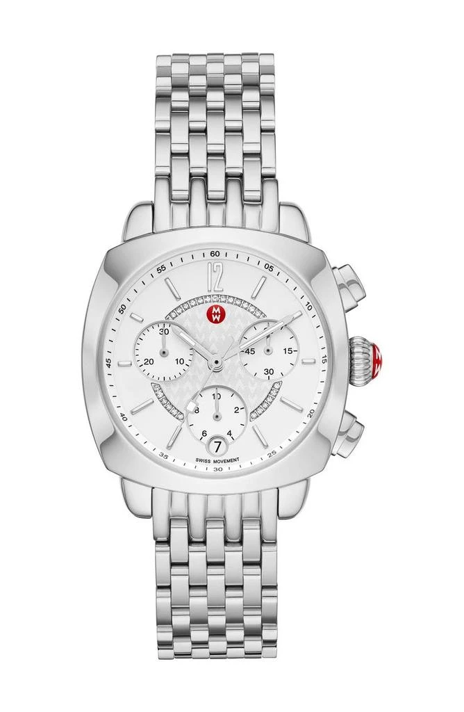 Michele Women's Ascalon Diamond Bracelet Watch, 34mm x 41mm - 0.05 ctw 1