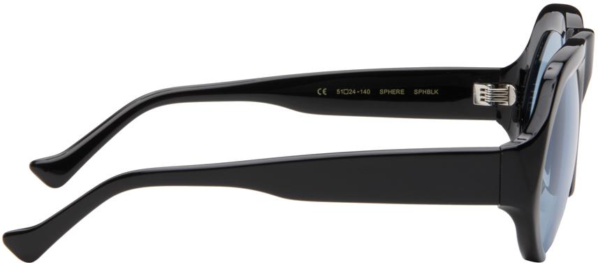 Grey Ant SSENSE Exclusive Black Sphere Sunglasses