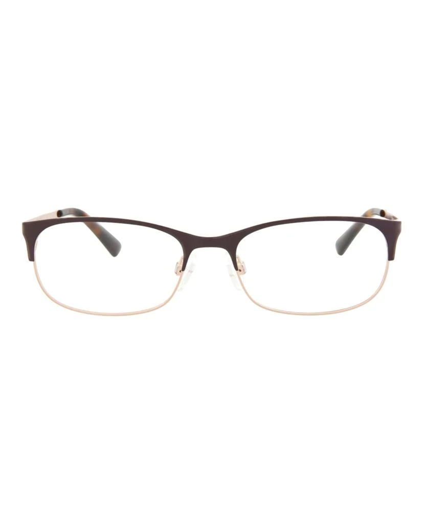 McQ Alexander McQueen Round-Frame Metal Optical Frames 1