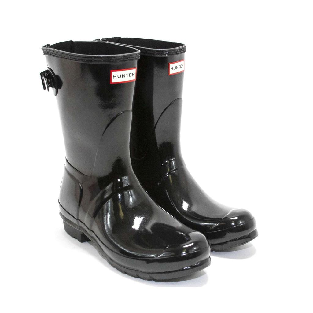 Hunter HUNTER Womens Original Short Back Adjustable Rain Boots