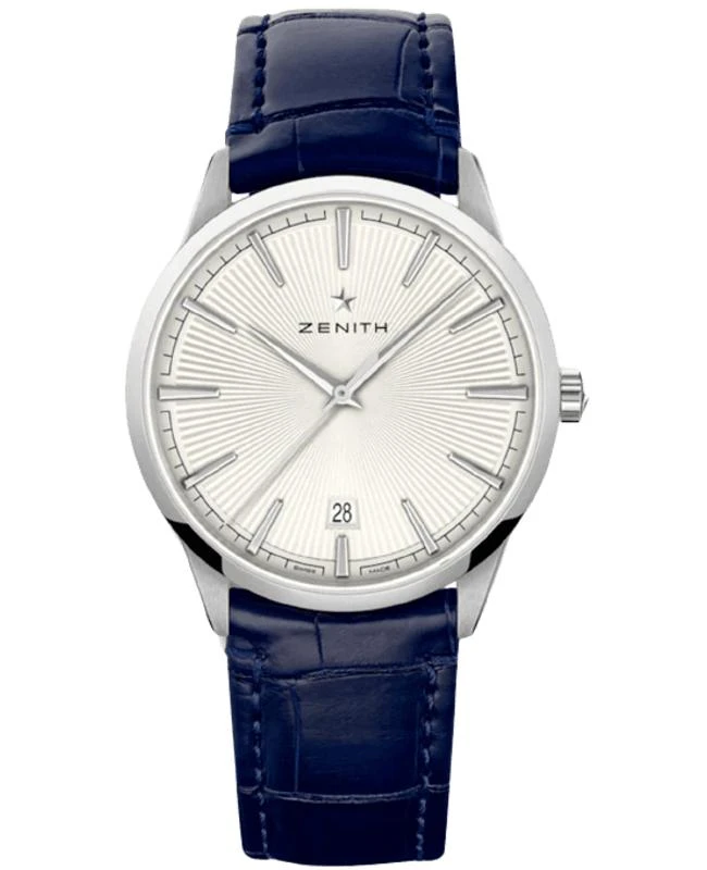 Zenith Zenith Elite Classic Silver Dial Leather Strap Men's Watch 03.3100.670/01.C922 1