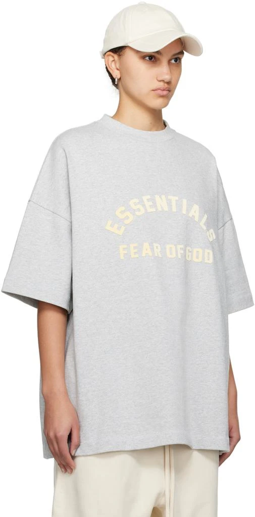 Essentials Grey Crewneck T-Shirt 2