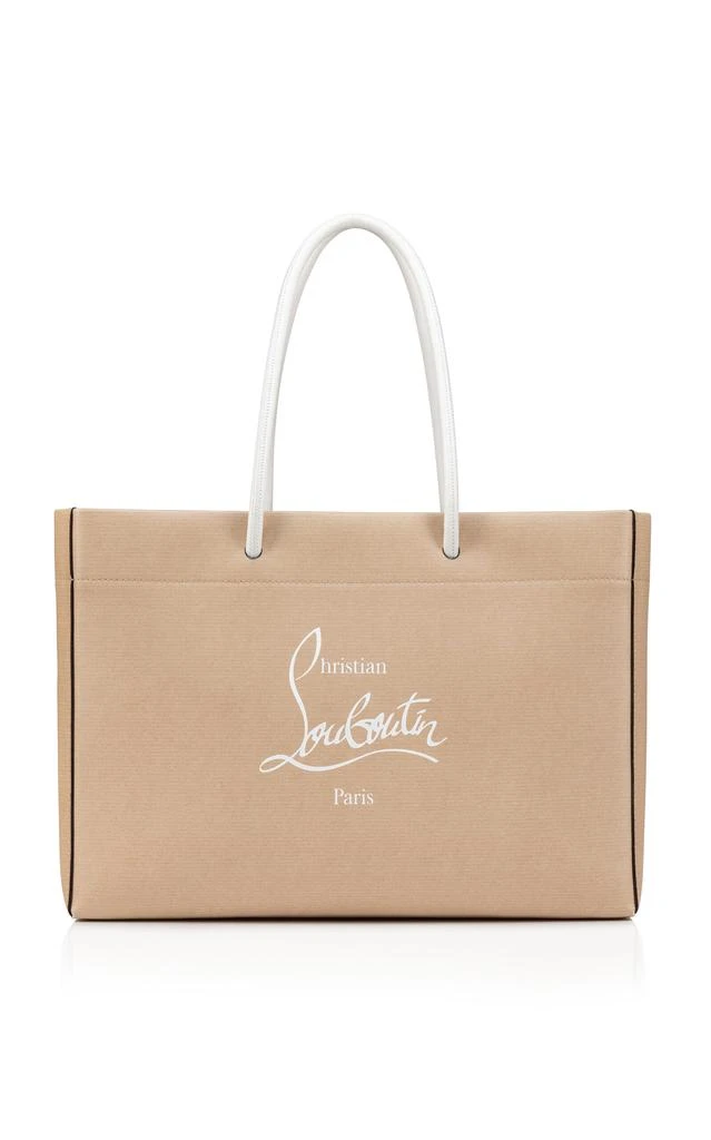 Christian Louboutin Christian Louboutin - Kraftilou Leather Tote Bag - Neutral - OS - Moda Operandi 1