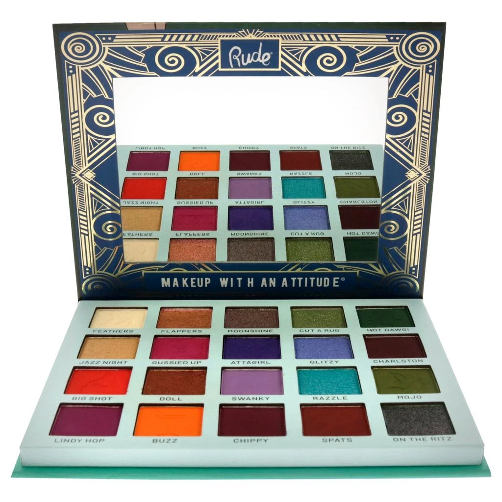 Rude Cosmetics The Roaring 20s Eyeshadow Palette - Reckless by  for Women - 1.06 oz Eye Shadow 2