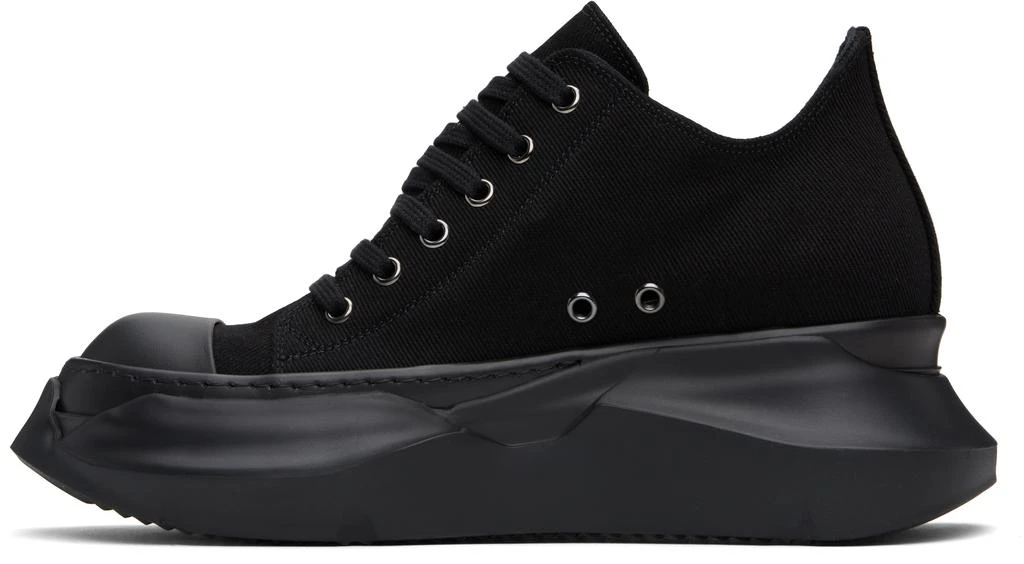 Rick Owens Black Hollywood Abstract Low Sneaks Sneakers 3