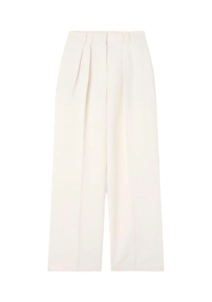 Rohe Rohe - High-waisted Pleated Wide Leg Trousers 5