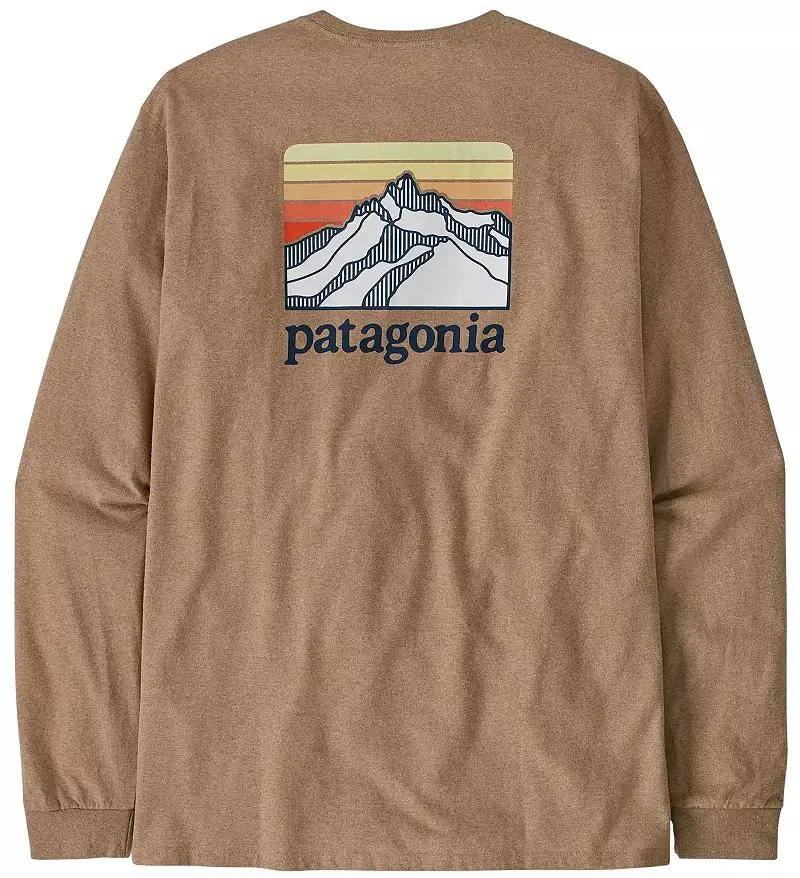 Patagonia Patagonia Men's Line Logo Ridge Responsbilit-Tee Long Sleeve T-Shirt 4