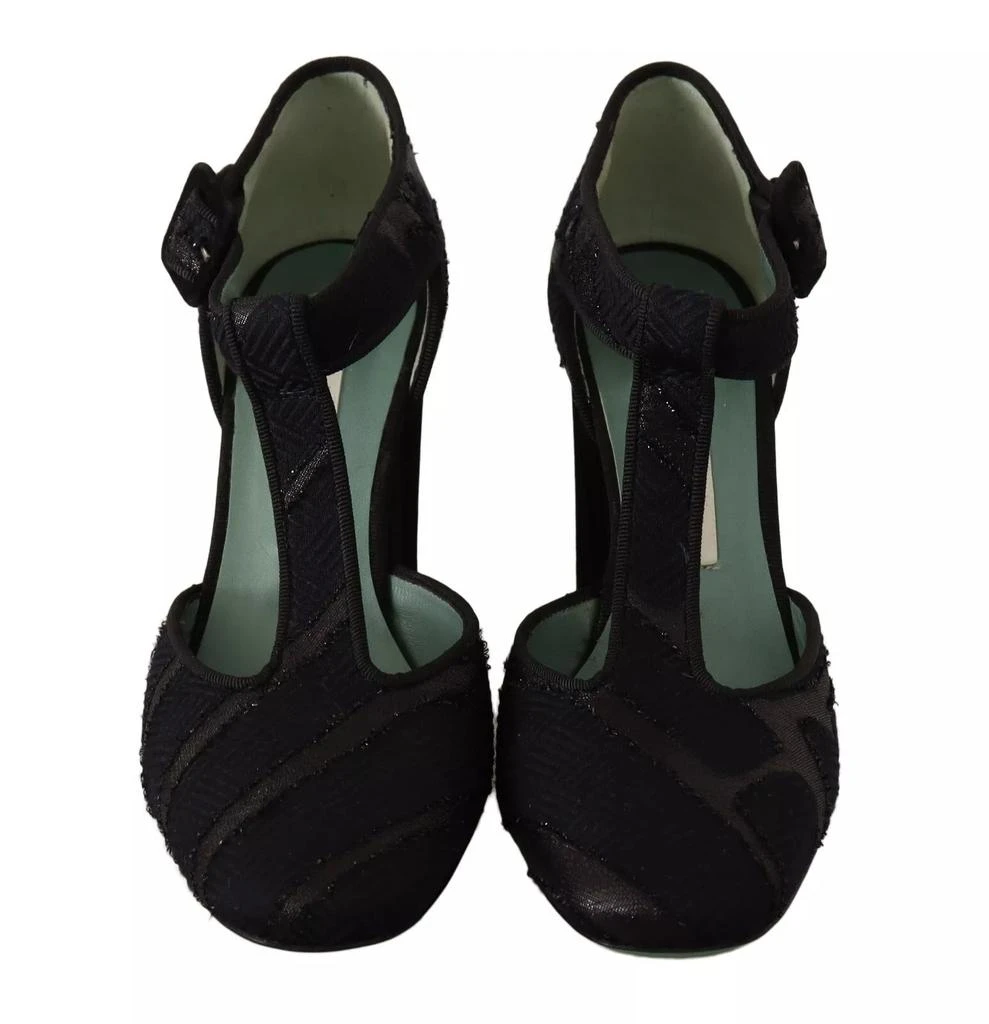 Paola D'arcano Paola D'Arcano Suede Leather Block Heels Sandals Women's Shoes (Pre-Owned) 2